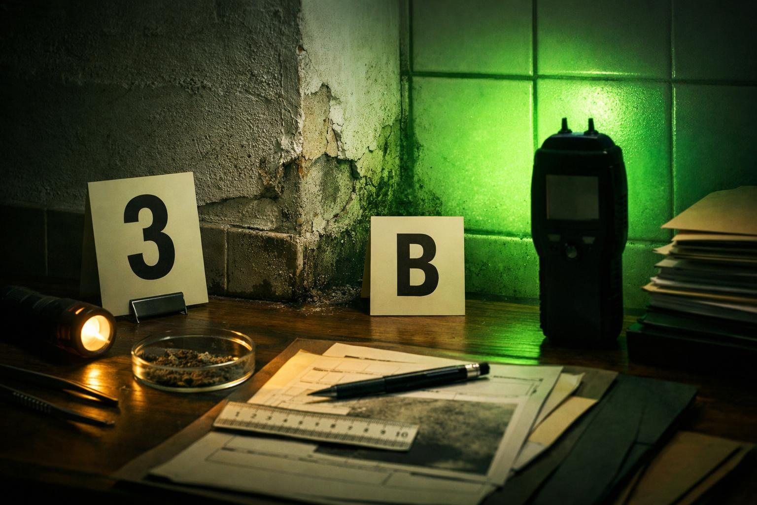 Termites et bois humide